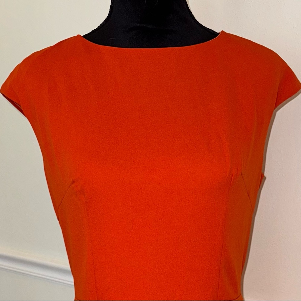 Dress Tells Fit & Flare Belted Dress – Size Large - Picture 6 of 9